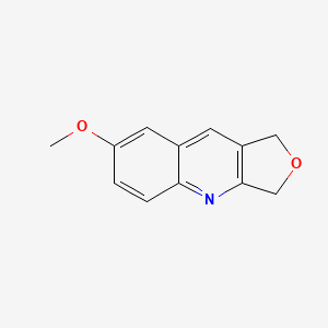 7-Methoxy-1,3-dihydro-furo(3,4-b)quinoline