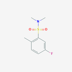 5-fluoro-N,N,2-trimethylbenzenesulfonamide