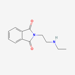 molecular formula C12H14N2O2 B8385519 N-[2-(ethylamino)ethyl]phthalimide 