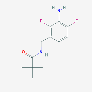 N-(3-amino-2,4-difluoro-benzyl)-2,2-dimethyl-propionamide