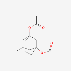 molecular formula C14H20O4 B8385824 1,3-Diacetoxyadamantane 