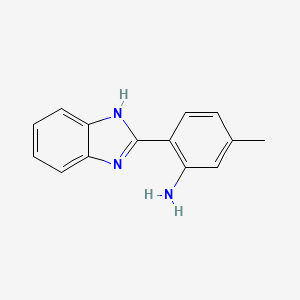 2-(2-Amino-4-methylphenyl)benzimidazole