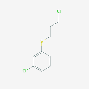 1-Chloro-3-[(3-chloropropyl)sulfanyl]benzene