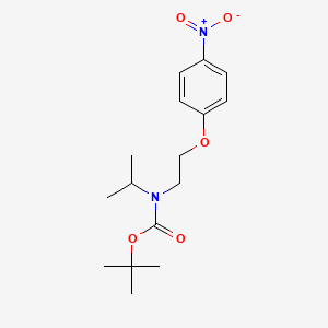 Isopropyl-[2-(4-nitrophenoxy)ethyl]carbamic Acid Tert-Butyl Ester
