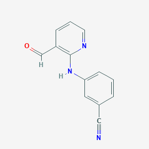 2-(3-Cyanophenylamino)nicotinaldehyde