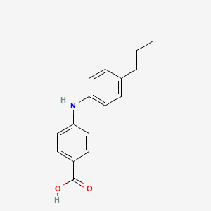 4-(4-Butylanilino)benzoic acid
