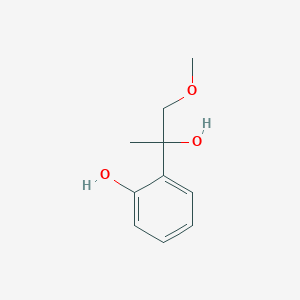 2-(2-Hydroxy-1-methoxypropan-2-yl)phenol