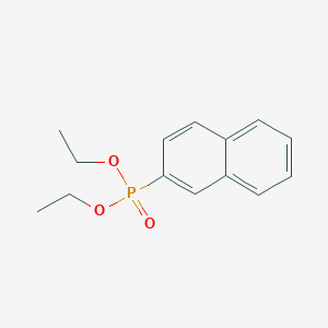 molecular formula C14H17O3P B8386118 Diethyl naphthalen-2-ylphosphonate CAS No. 17067-93-5