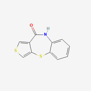 thieno[3,4-b][1,5]-benzothiazepin-10(9H)-one