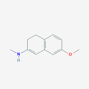 2-Methylamino-7-methoxy-3,4-dihydronaphthalene