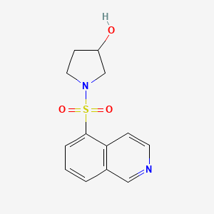 1-(5-Isoquinolinesulfonyl)-3-hydroxypyrrolidine