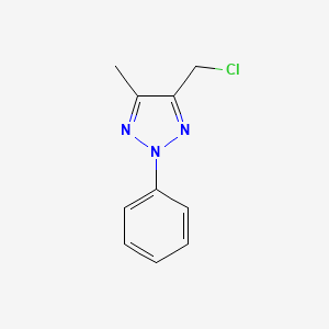 2-Phenyl-4-chloromethyl-5-methyl-1,2,3-triazole