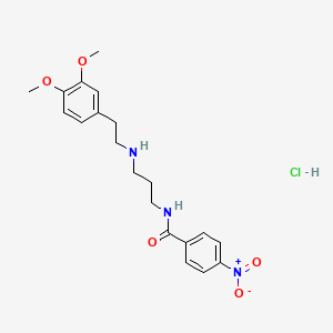 molecular formula C20H26ClN3O5 B8386307 SB-237376 