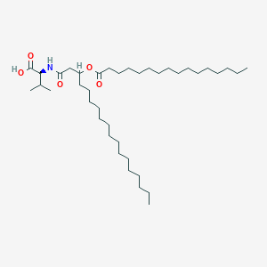 N-[3-(Hexadecanoyloxy)octadecanoyl]-L-valine