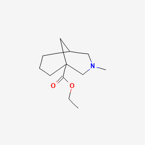 Ethyl 3-methyl-3-azabicyclo[3.3.1]nonane-1-carboxylate