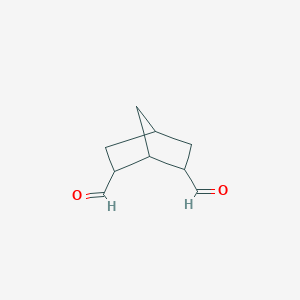 molecular formula C9H12O2 B8386410 2,6-Bisformyl bicyclo[2.2.1]heptane 