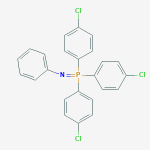 molecular formula C24H17Cl3NP B083865 Phosphine imide, P,P,P-tris(p-chlorophenyl)-N-phenyl- CAS No. 14796-92-0