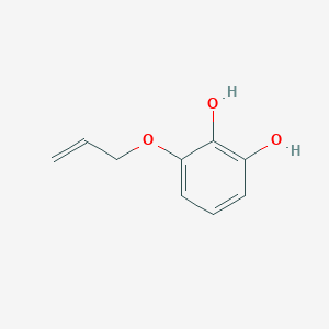 molecular formula C9H10O3 B8386588 3-Allyloxycatechol 
