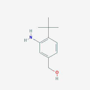 3-Amino-4-t-butylbenzyl alcohol