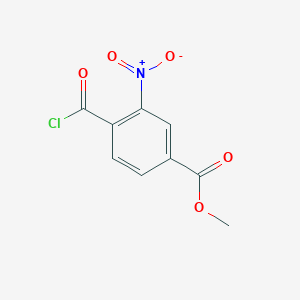 4-Chlorocarbonyl-3-nitrobenzoic acid methyl ester