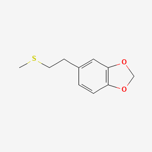 5-{2-(Methylthio)ethyl}-1,3-benzodioxole