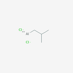 molecular formula C4H9AlCl2 B8387283 2-Methylpropylaluminum(2+);dichloride 