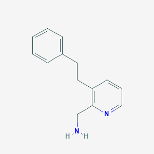 2-Aminomethyl-3-(2-phenylethyl)pyridine