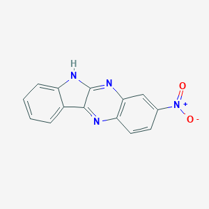 molecular formula C14H8N4O2 B083876 3-Nitro-6H-indolo[2,3-b]quinoxaline CAS No. 13860-55-4