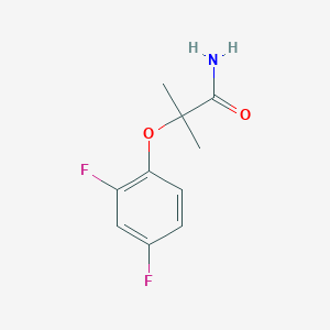 2-(2,4-Difluorophenoxy)-2-methylpropanamide