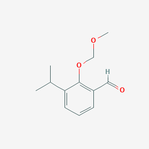 3-Isopropyl-2-(methoxymethoxy)benzaldehyde