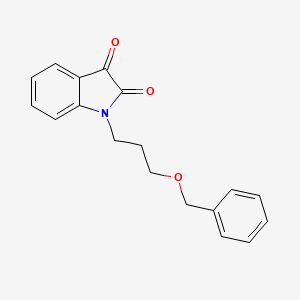 1-[3-(benzyloxy)propyl]-1H-indole-2,3-dione