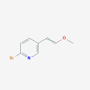 2-Bromo-5-(2-methoxyethenyl)pyridine