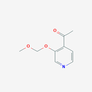 1-(3-(Methoxymethoxy)pyridin-4-yl)ethanone
