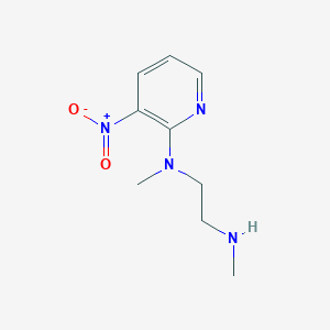 N,N'-Dimethyl-N-(3-nitro-2-pyridinyl)ethylenediamine