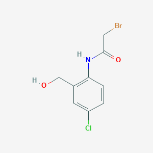 2-Bromo-N-(4-chloro-2-(hydroxymethyl)phenyl)acetamide