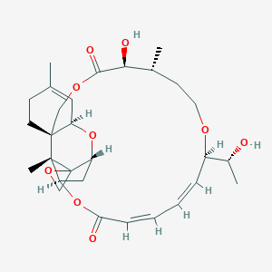 molecular formula C29H40O9 B083880 Roridin A CAS No. 14729-29-4