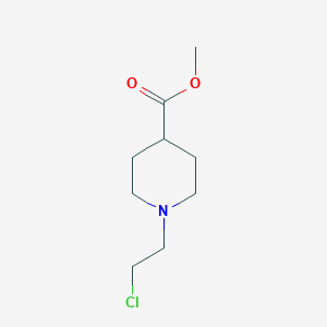 Methyl 1-(2-chloroethyl)piperidine-4-carboxylate