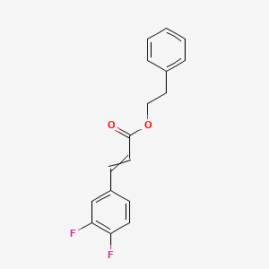 3,4-Difluorocinnamic acid beta-phenylethyl ester