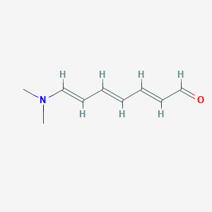 (2E,4E,6E)-7-(dimethylamino)hepta-2,4,6-trienal