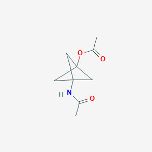 3-Acetamidobicyclo[1.1.1]pentan-1-yl acetate