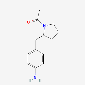 1-Acetyl-2-(4-aminobenzyl)pyrrolidine