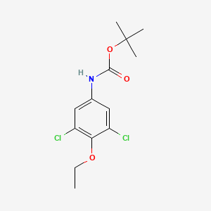 (3,5-Dichloro-4-ethoxy-phenyl)-carbamic acid tert-butyl ester