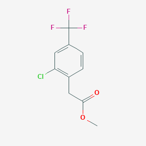 2-Chloro-4-(trifluoromethyl)-benzeneacetic acid methyl ester