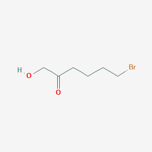 6-Bromo-1-hydroxy-2-hexanone