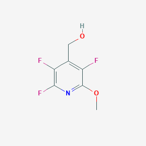 4-Hydroxymethyl-2-methoxy-3,5,6-trifluoropyridine