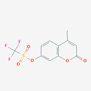 4-methyl-2-oxo-2H-chromen-7-yl trifluoromethanesulfonate