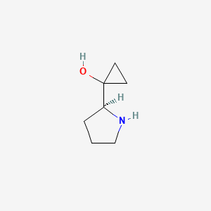 (S)-1-pyrrolidin-2-ylcyclopropanol