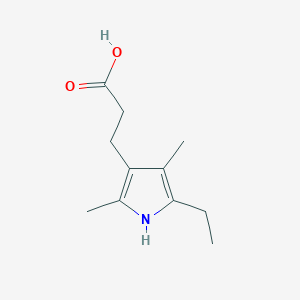 2,4-Dimethyl-3-carboxyethyl-5-ethyl pyrrole