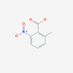 molecular formula C8H6NO4- B8389549 2-Methyl-6-nitrobenzoate 