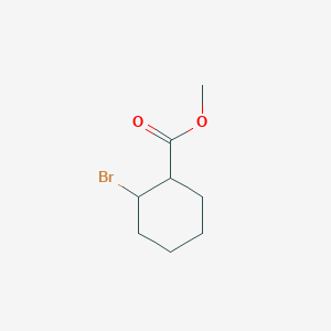 molecular formula C8H13BrO2 B8389577 Methyl 2-bromocyclohexanecarboxylate 